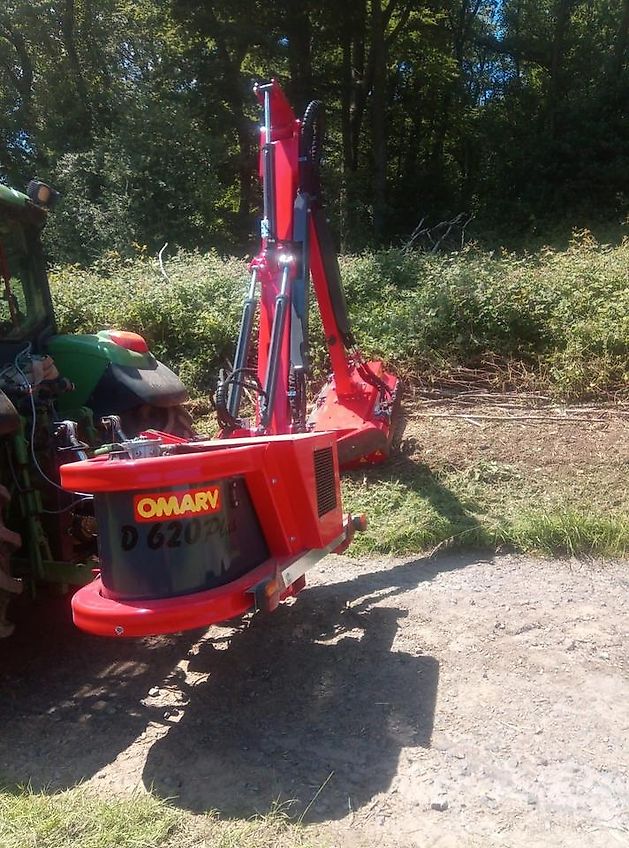 Omarv Böschungsmulcher Auslegemulcher Auslegemäher Mulcher