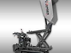 Jansen Raupendumper Jansen RD-300pro, hydraulische Mulde mit Hochkippsystem