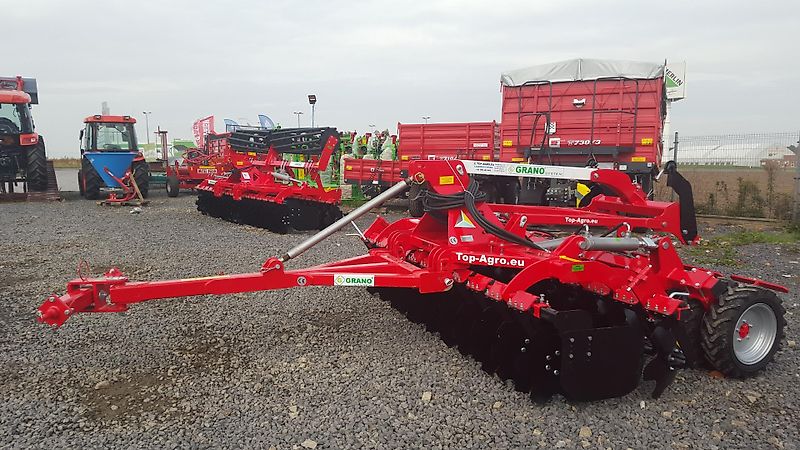GRANO-SYSTEM BEST PRODUKT Grano-System Scheibenegge Reifenpacker + Deichsel 5,0m NEU KSE-SHOP50