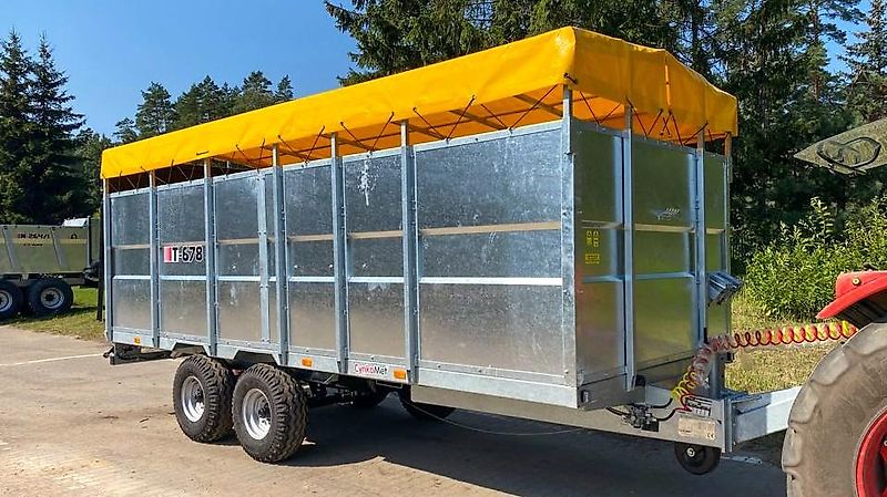 Cynkomet Viehanhänger / Livestock trailer / Remorque bétaillère / Przyczepa do przewozu zwierząt