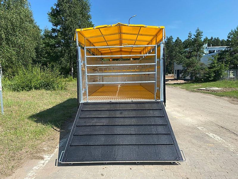 Cynkomet Viehanhänger / Livestock trailer / Remorque bétaillère / Przyczepa do przewozu zwierząt