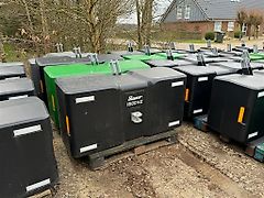 Suer 1600 kg 1600kg kompakt frontvægt - GRATIS LEVERING