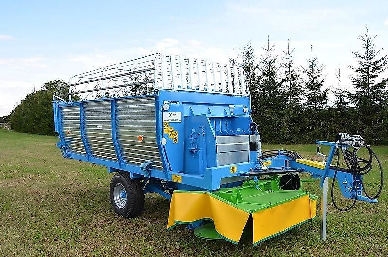 Zamet Mähladewagen / Green forage mower / Remorque autochargeuse / Autocaricante / Самозагружающийся прицеп с косилкой / Przyczepa samozaładowcza z kosiarką bębnową T635