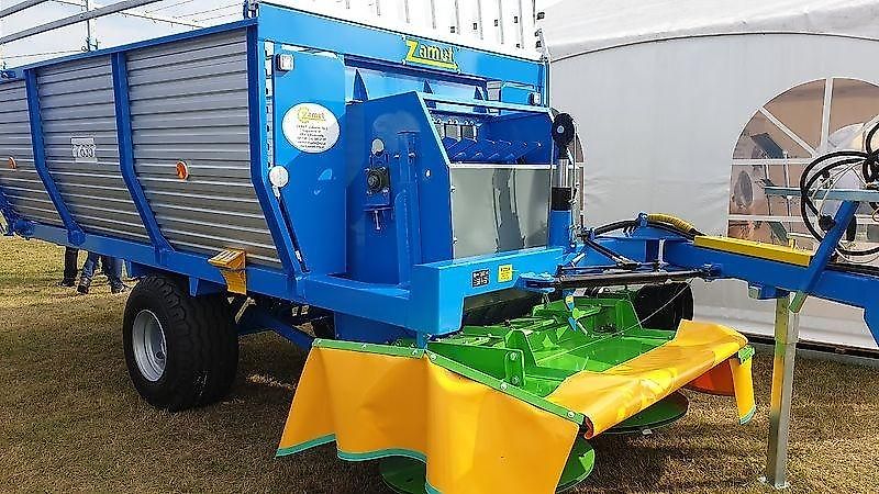 Zamet Mähladewagen / Green forage mower / Remorque autochargeuse / Autocaricante / Самозагружающийся прицеп с косилкой / Przyczepa samozaładowcza z kosiarką bębnową T635