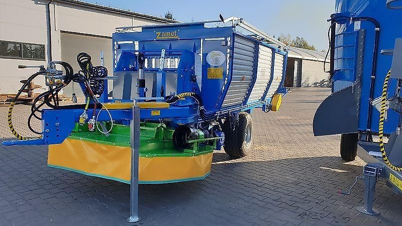 Zamet Mähladewagen / Green forage mower / Remorque autochargeuse / Autocaricante / Самозагружающийся прицеп с косилкой / Przyczepa samozaładowcza z kosiarką bębnową T635