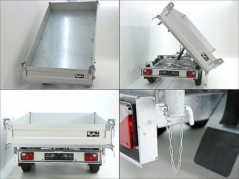 Unsinn Dreiseitenkipper UDK 175x306cm 3,0t|E-Pumpe|Notpumpe